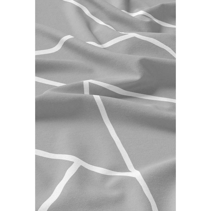 Microfiber Refined Dish Towels, Set of 2 - Grey