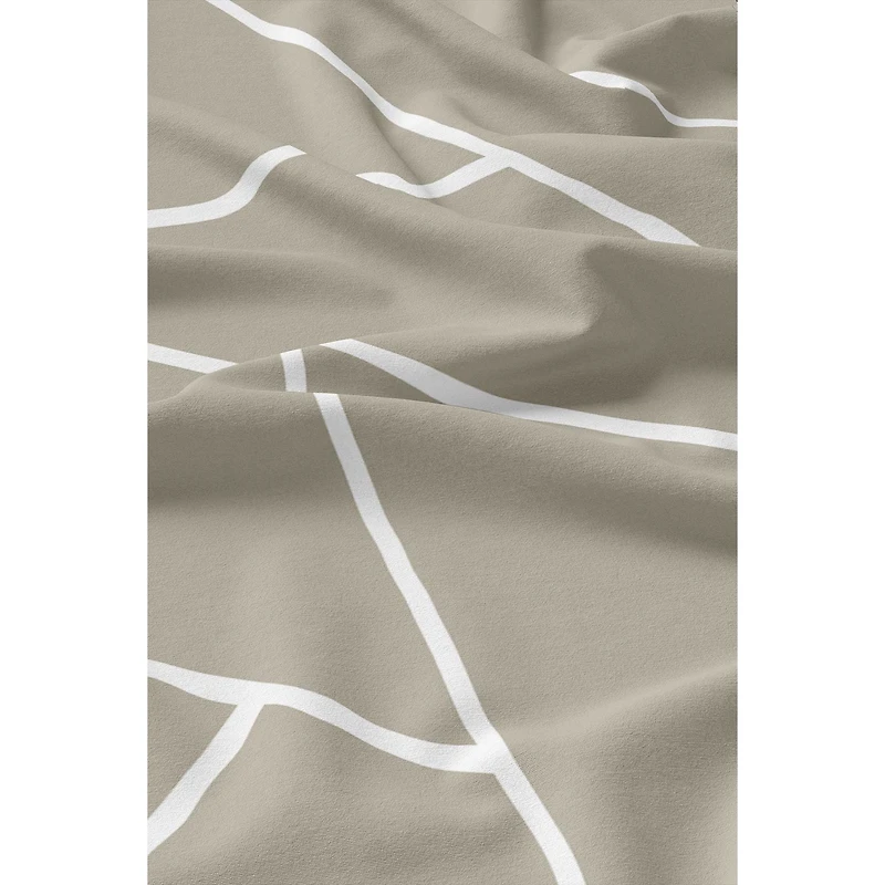 Linges à vaisselle raffinés en microfibre, ensemble de 2