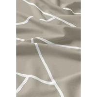 Linges à vaisselle raffinés en microfibre, ensemble de 2