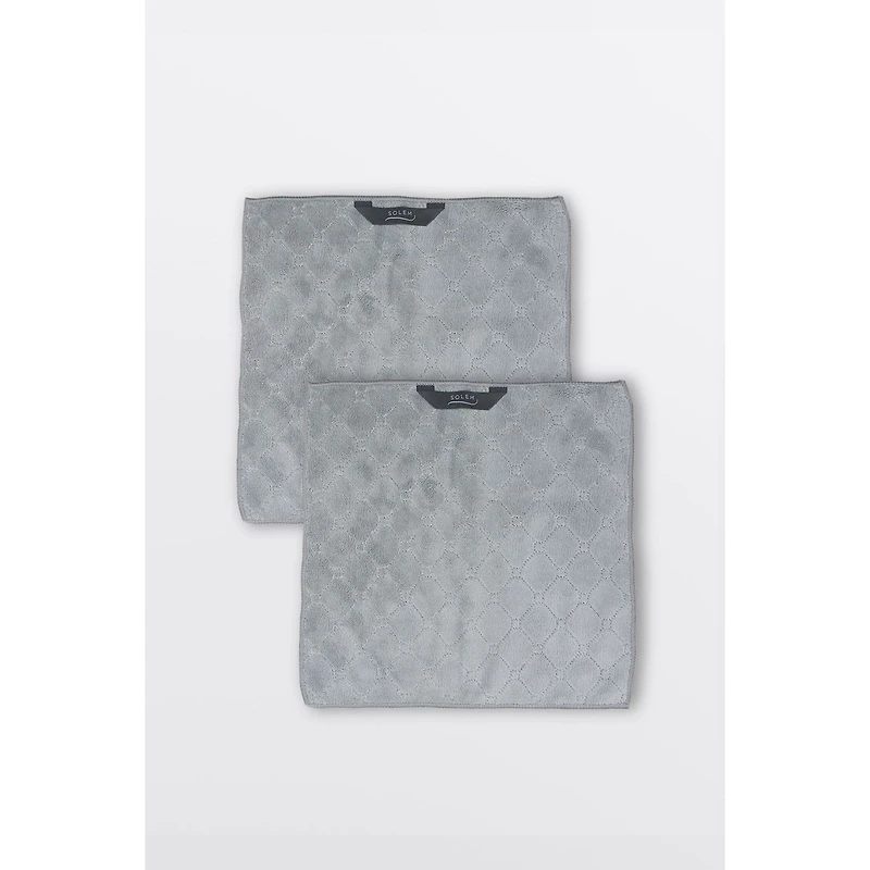 Linges de cuisine en microfibre, ensemble de 4 - Gris