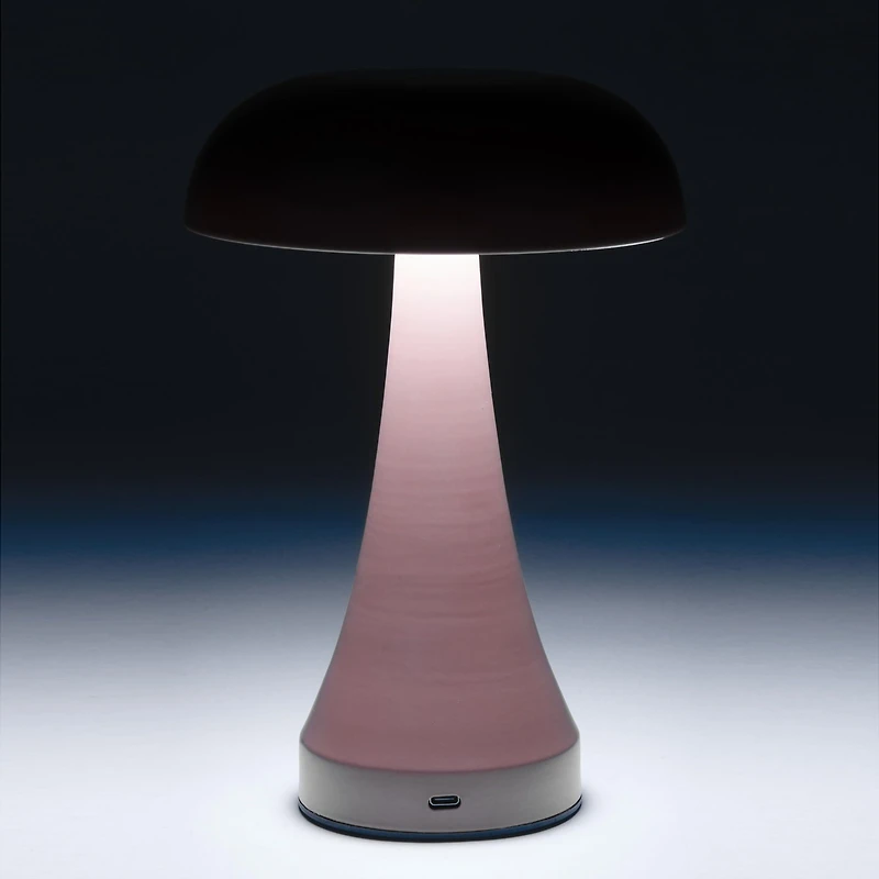 MUSHROOM LED USB Table Lamp - Orange