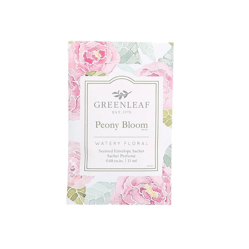 Small Peony Bloom Scented Sachet by Greenleaf