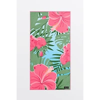 Microfiber Beach Towel - Island Blooms
