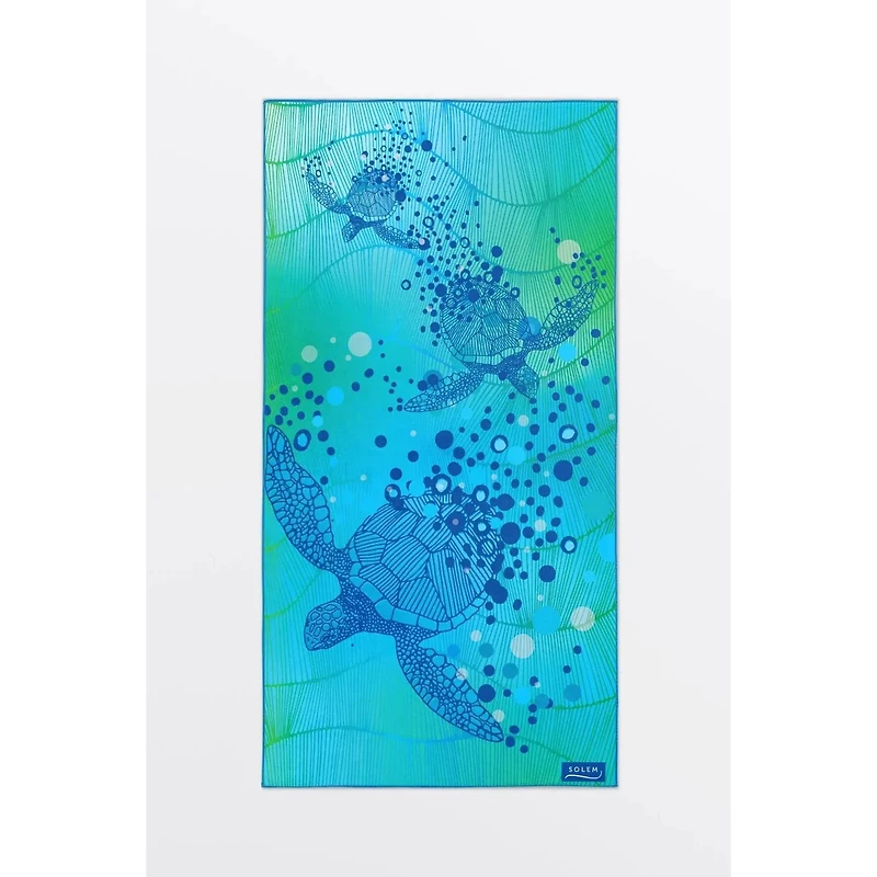 Microfiber Beach Towel - Sea Turtles