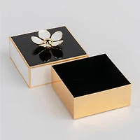 Make it Pop Floral Jewelry Box by Kate Spade - Black and White