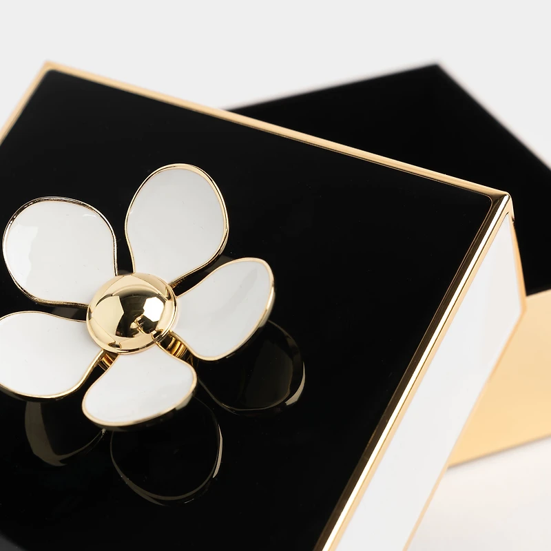 Make it Pop Floral Jewelry Box by Kate Spade - Black and White