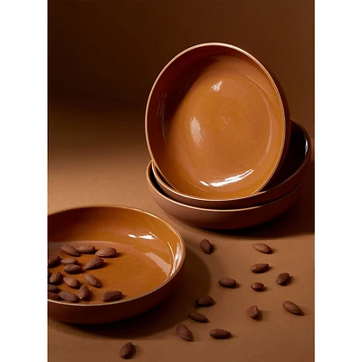 Ensemble de 4 assiettes à pâtes Youlha 20 cm