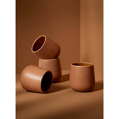 Ensemble de 4 tasses à café et à thé Edan
