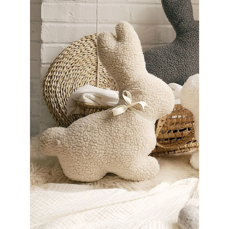 Decorative Bunny Plush Pillow