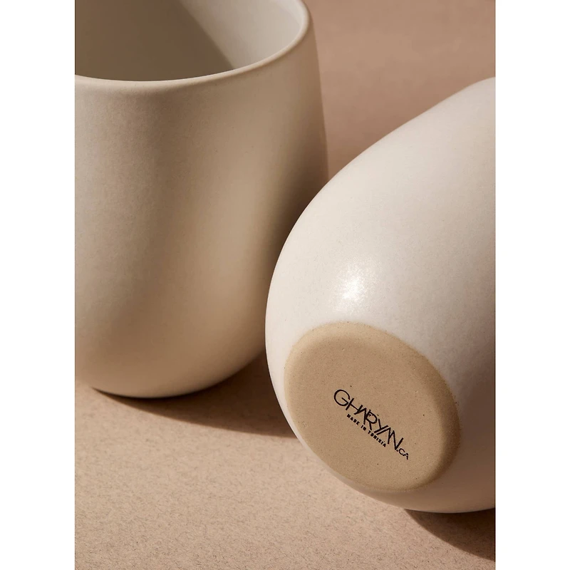 Set of 4 Epa Coffee & Tea Cups - Matte White