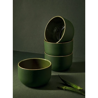 Ensemble de 4 bols Youlha - Vert