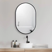 Capsule Black Medicine Cabinet by Haute Deco