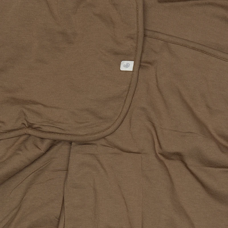 Bamboo-Cotton Baby Blanket - Moka