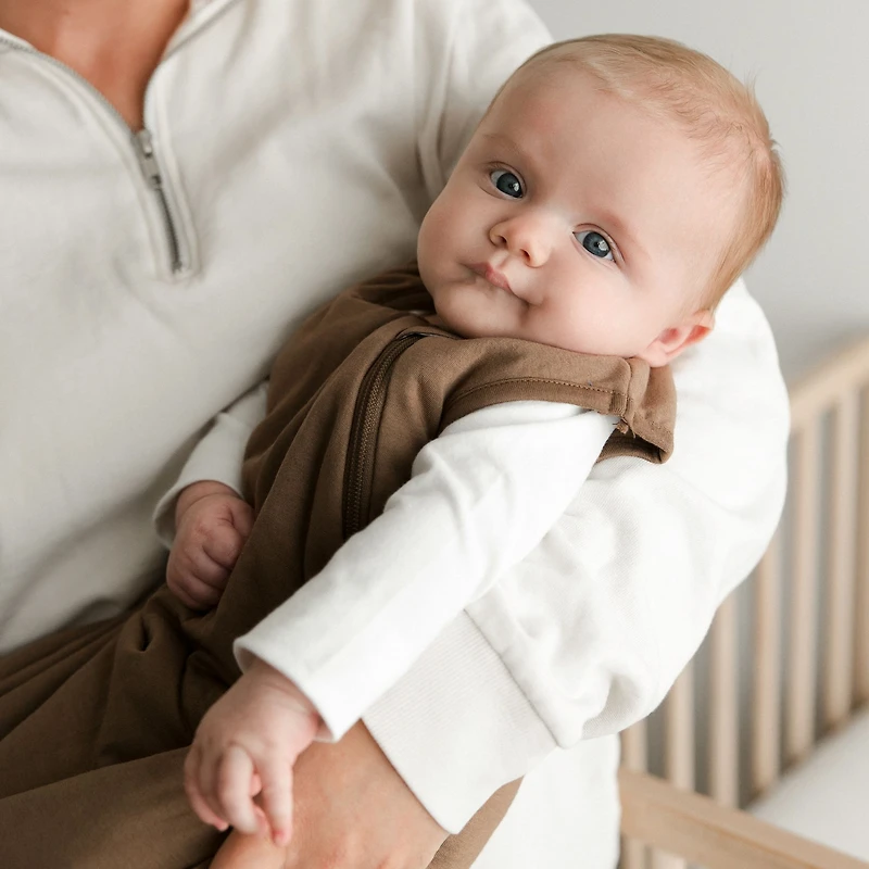 Bamboo Sleep Bag , Moka - 18 to 36m