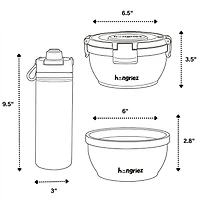 Flow With It Wavez Bottle and Hot Bowl Set