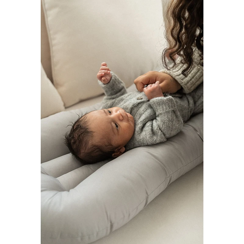 0-9 Months Lounger - Grey