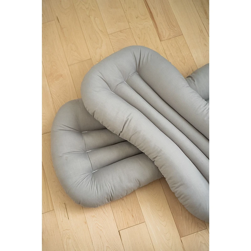 0-9 Months Lounger - Grey