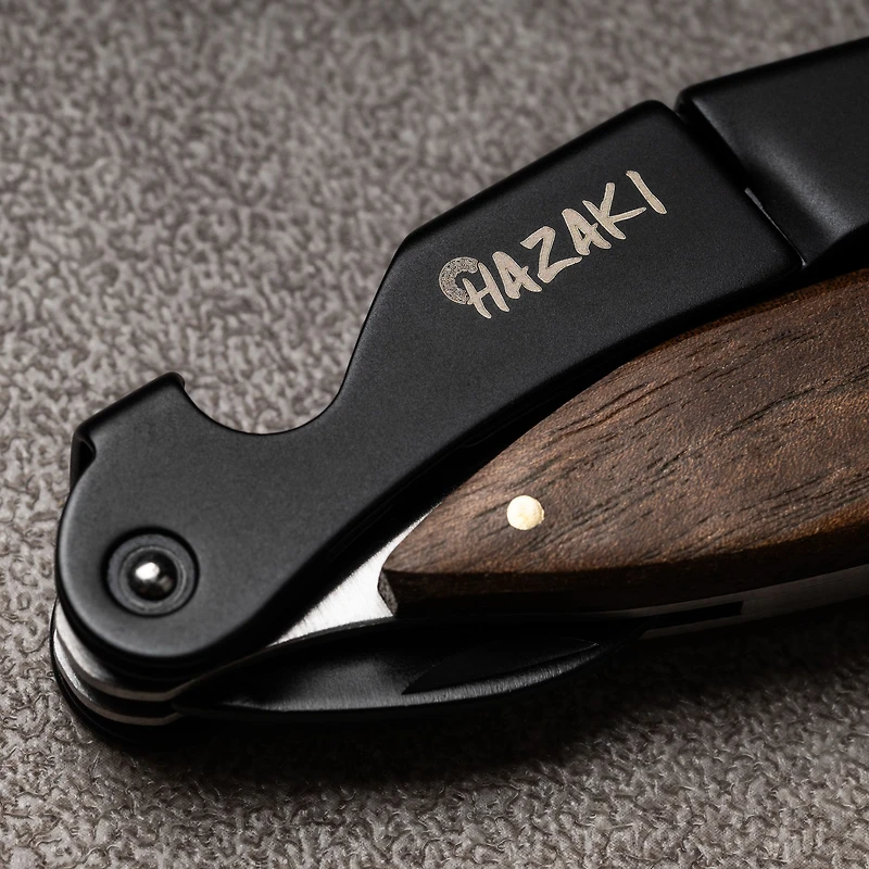 Hazaki Ouvre-bouteille - Noyer