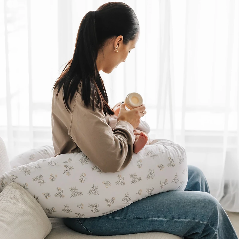 Cotton Multifunctional Pregnancy Pillow - Leaves