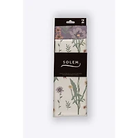 Microfiber Dish Towels - Sweet Bloom, Set of 2