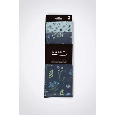 Glass and Mirror Cloths - Floral Inspiration, Set of 4