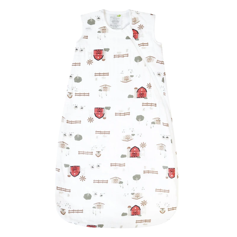 Muslin Sleep Bag - Farm