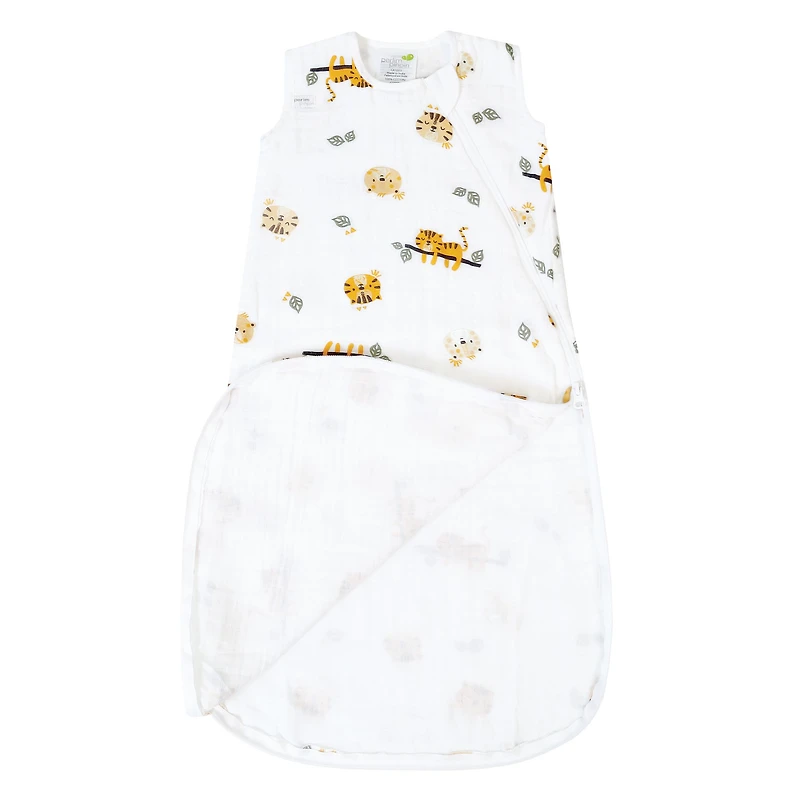 Muslin Sleep Bag - Jungle