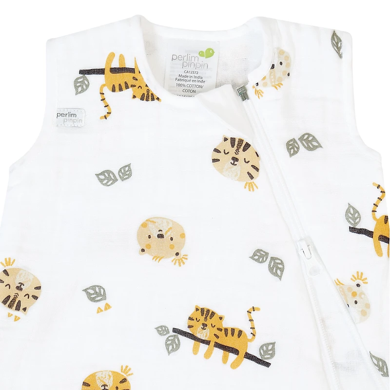 Muslin Sleep Bag - Jungle