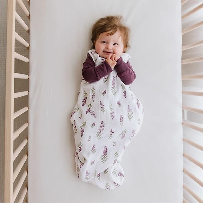 Muslin Sleep Bag - Lavender