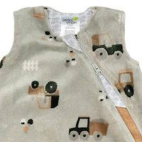 Plush Sleep Bag , Tractors - 18 to 36m