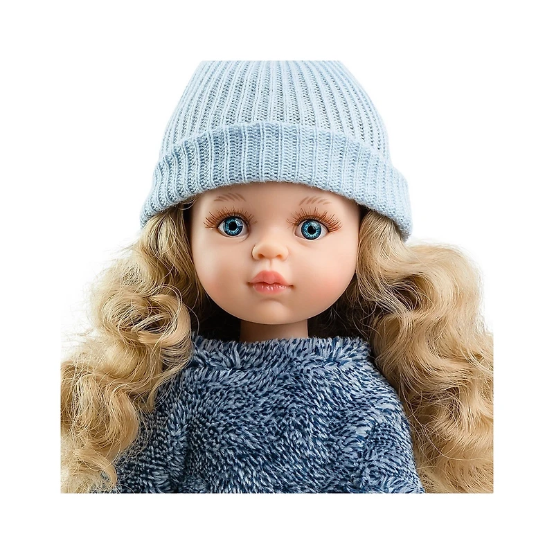 Carla avec cheveux bouclés- Paola Reina Poupée Las Amigas en pyjama en boîte