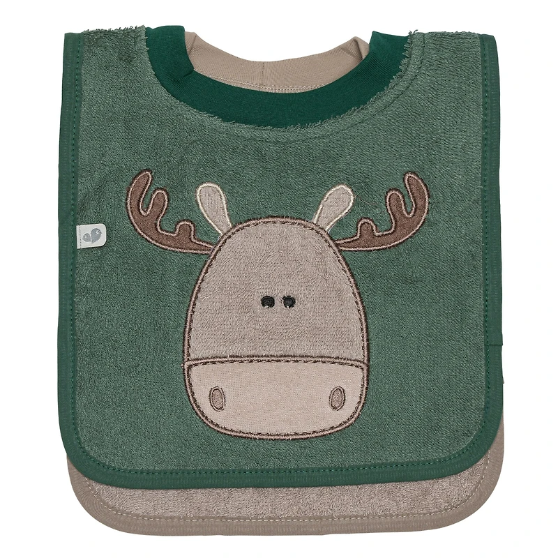 Hooded Towel and Small Bib