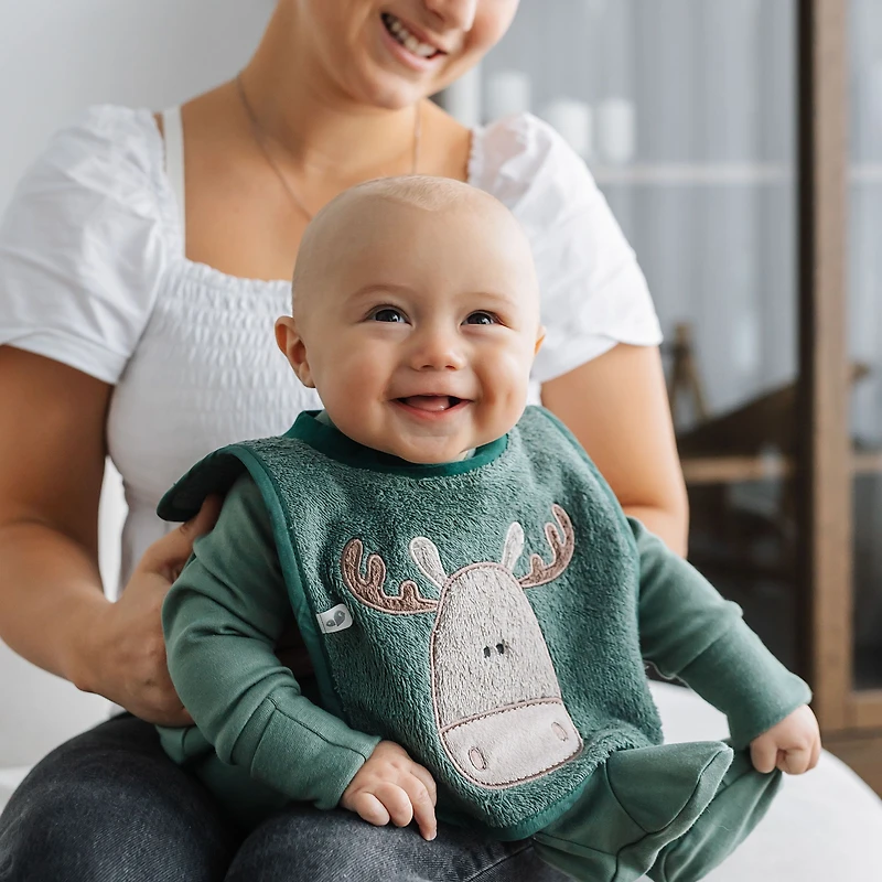 Hooded Towel and Small Bib