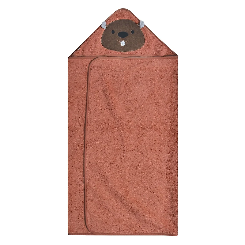 Hooded Towel - Beaver