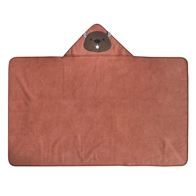 Hooded Towel - Beaver