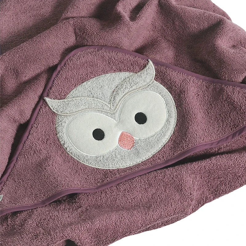 Hooded Towel - Owl