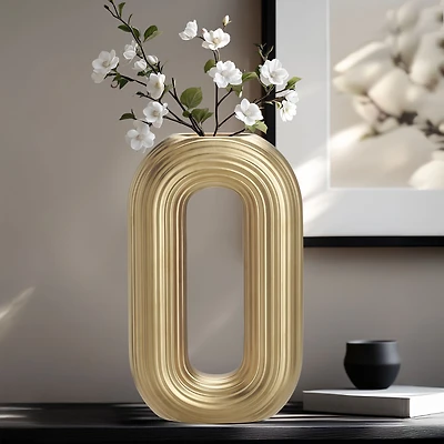 Circa Oval Ring Vase, 13