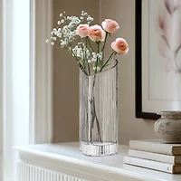 Heart Shape Glass Vase 8.5