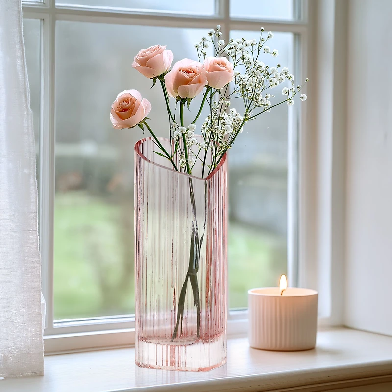 Vase en forme de cœur 8,5 po
