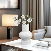 Vase en céramique bulbe