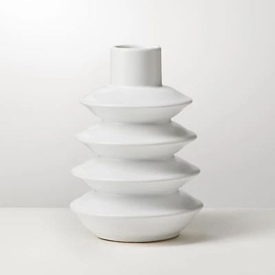 Alba Ceramic Vase - 7.5"