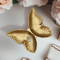 Butterfly Aluminum Decor Dish