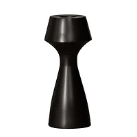 Moda Candle Holder Black - 5.75" 