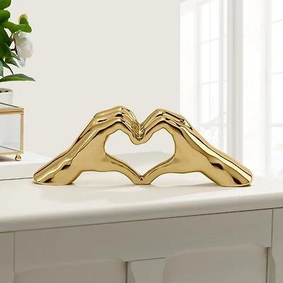 Love Gesture Hand Sculpture by Torre & Tagus