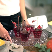 Tiffany Round Clear Tray