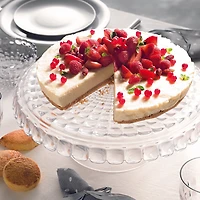 Tiffany Clear Cake Stand with Dome (36cm)