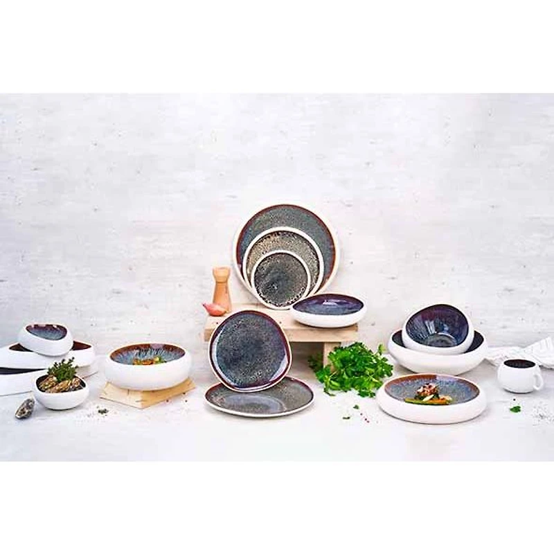 Mauna Dessert Plates, Set of 4