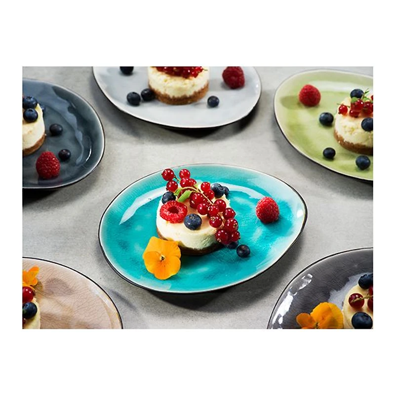 Assiettes Streetfood, ensemble de 10 - 14 cm