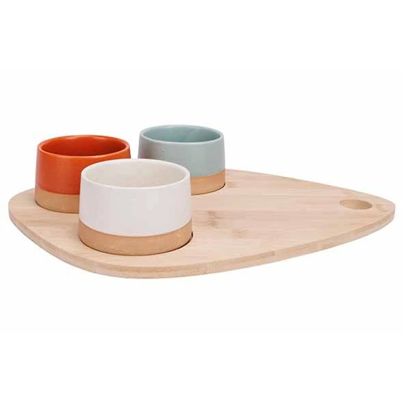 Delta Apero Serving Board and Bowls Set