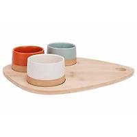 Delta Apero Serving Board and Bowls Set